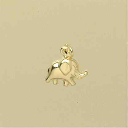 GWT TINY ELEPHANT CHARMS-SOLD IN 3pcs