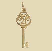 GWT SMALL 21 KEY PENDANT