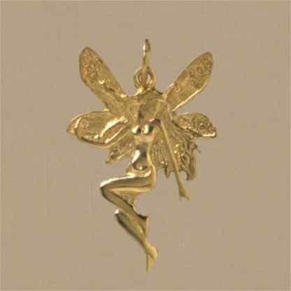 GWT ART NOUVEAU FAIRY PENDANT