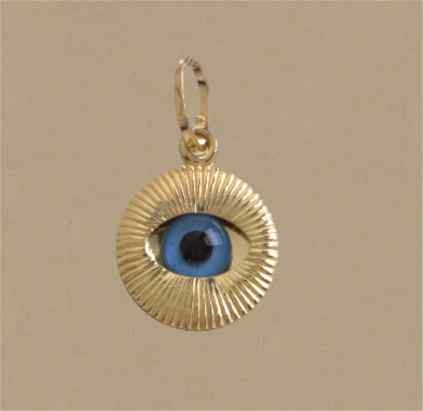 GWT 14mm EVIL EYE PENDANT