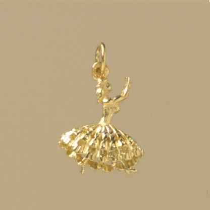 GWT MOVABLE FLAMENCO DANCER CHARM