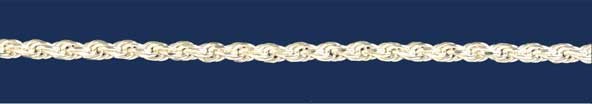 297 18" D/C SOLID ROPE CHAIN