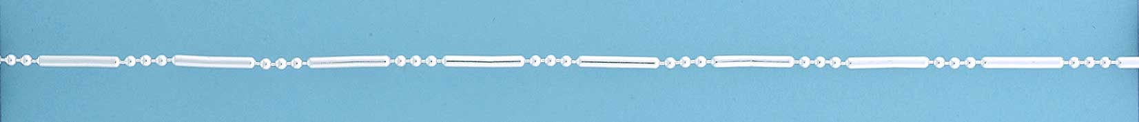 408 BEADS+BAR LINK 16"