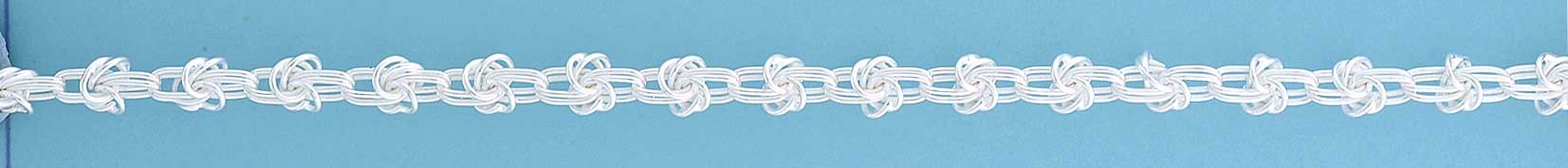 SWT FANCY BYZANTINE OPEN LINK BRACELET