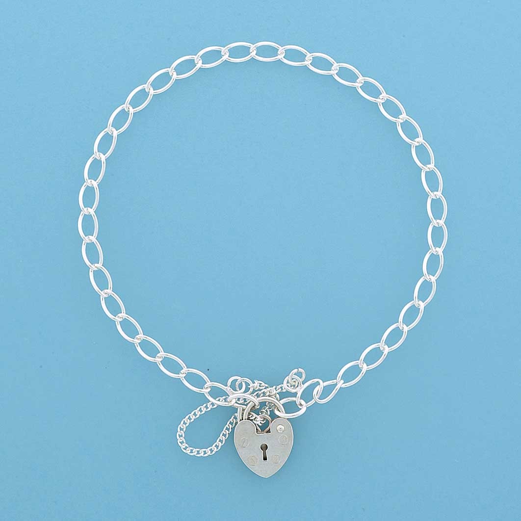 SWT 3.5g LITE CURB CHARM BRACELET