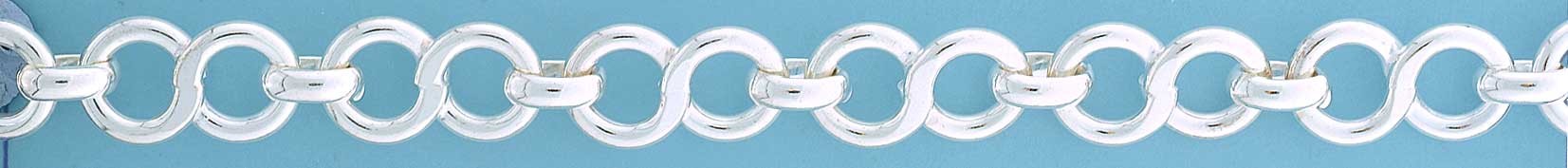 211 18" ROUND LINK FIGURE 8 LINK CHAIN -
