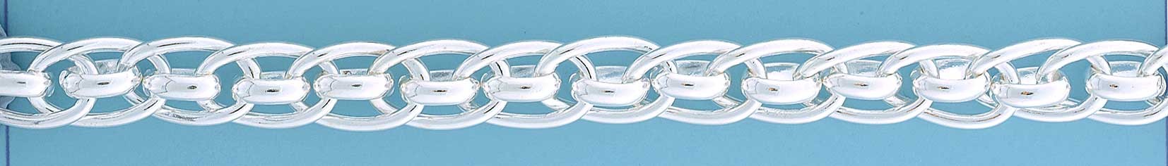 SWT FANCY DOUBLE LINK CURB BRACELET