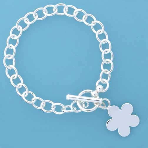 SWT FLOWER DROP TIF BRACELET