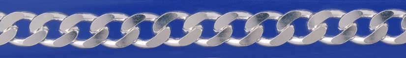 259 HEAVY CURB 350 BRACELET NO BEVEL