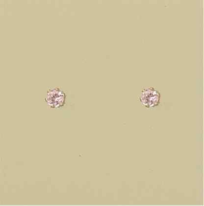 GPC 3mm ASST COLOUR CZ STUDS           =