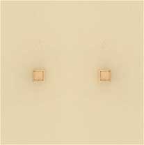 GPC 3mm POLISHED CUBE STUDS