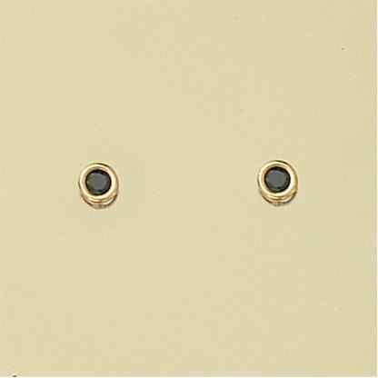 GPC 3mm SAPPHIRE RUB SET STUDS         =