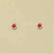GPC 3mm RUBY RUB SET STUDS             =