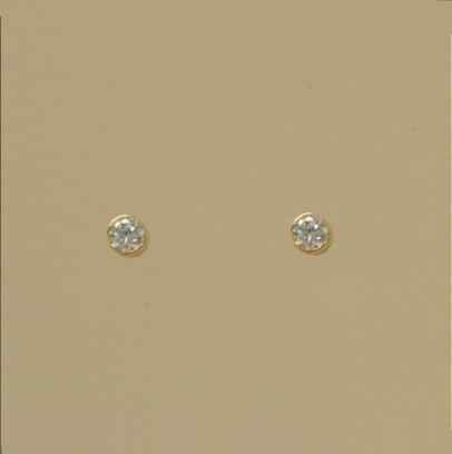 GPC 3mm CZ RUB SET STUDS               =