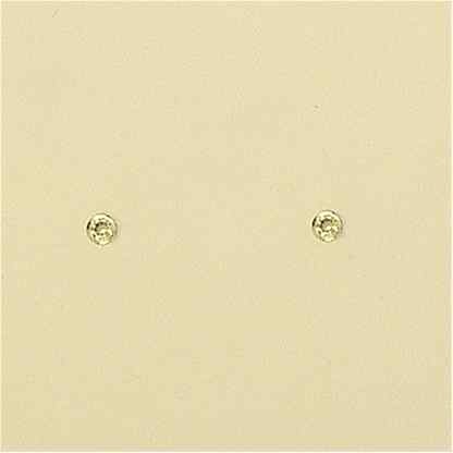 GPC 2MM RUBSET COLOR CZ STUD- PERIDOT  =