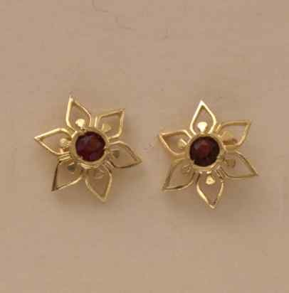 GPC GARNET STAR STUDS                  -