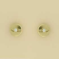 GPC FANCY CZ SET ROUND STUDS           =