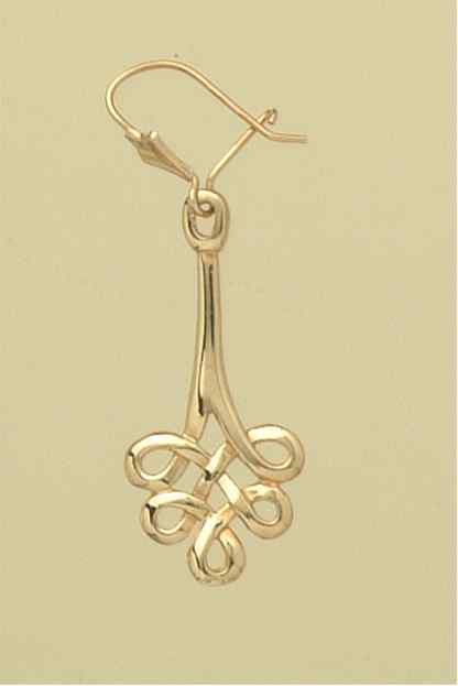 GPC CELTIC DROP EARRING                =