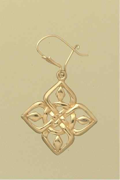 GPC DIA.DESIGN CELTIC DROP EARRING     =