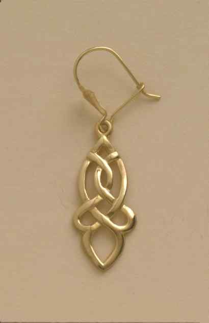 GPC CELTIC DESIGN DROP EARRING         =