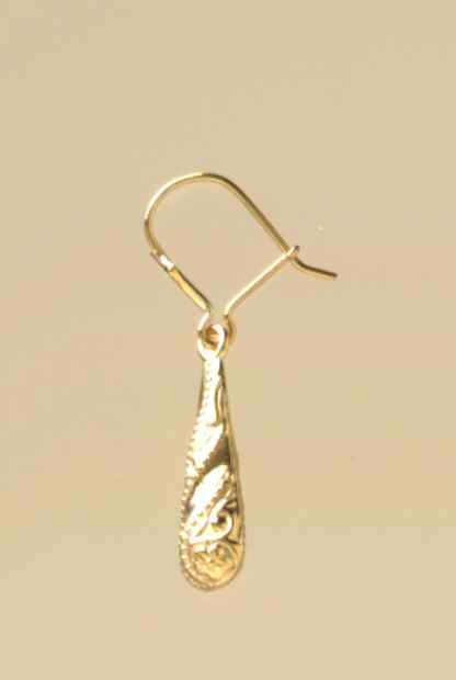 GPC PAISLEY BOMB DROP EARRINGS         =