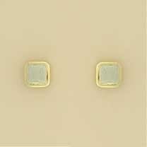 GPC 2 COLOUR TWO TONE SQUARE STUD      =