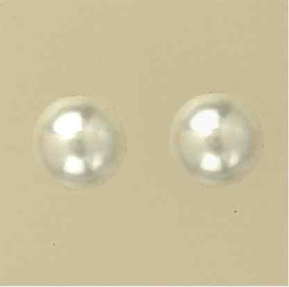 GPC 12mm LARGE IMM PEARL STUDS