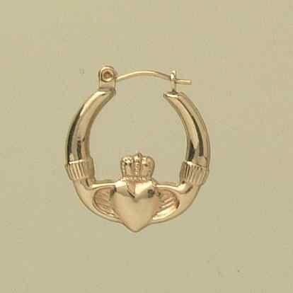 GPC SMALL CLADDAGH CREOLES