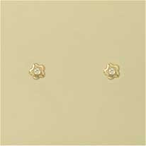 GPC TINY CZ SET FLOWER STUDS           =