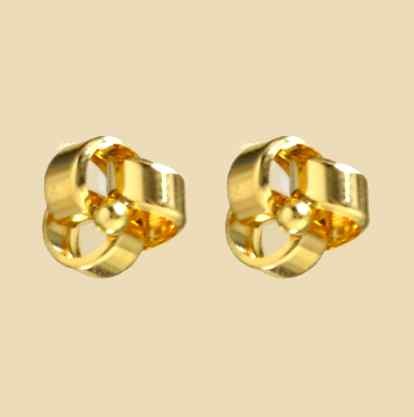 GPC FOLDED KNOT STUDS/BEAD