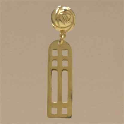 GPC MACKINTOSH STYLE DROP EARRINGS     =