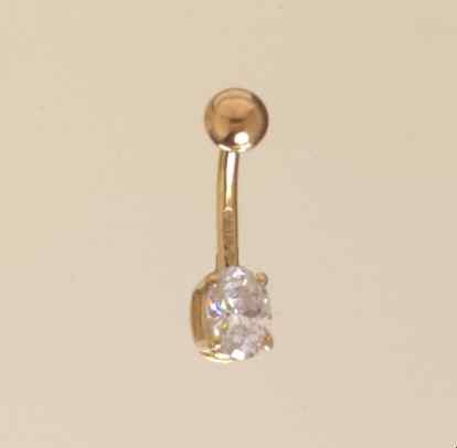 GPC CLAW SET 7x5mm OVAL CZ BANANABELL  =