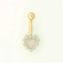 GPC 0.5PT DIA.OPEN HEART BANANABELL