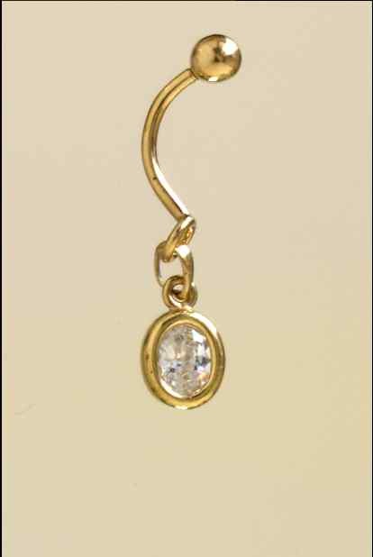 GPC BANANABELL WITH HANGING OVAL CZ PEND