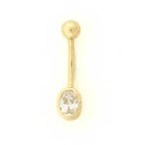 18ct CZ BANANABELL