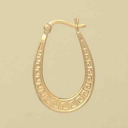 GPC 25mm U SHAPE GREEK KEY CREOLES