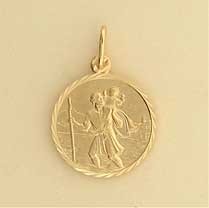 GPC 18mm D/C ST.CHRISTOPHER PENDANT