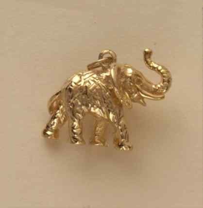 GPC SOLID ELEPHANT CHARM               =