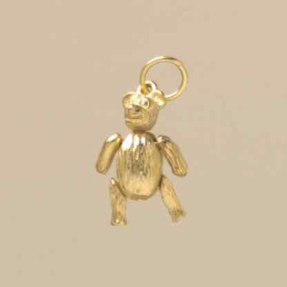 GPC MOVEABLE TEDDY BEAR CHARM          =