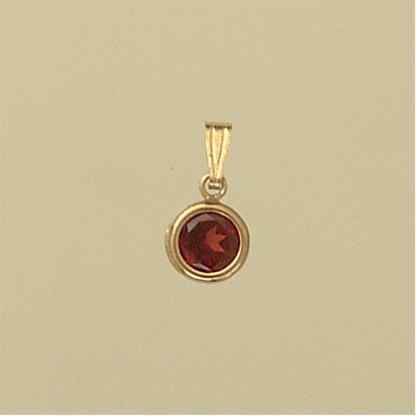 GPC 6mm GARNET PENDANT