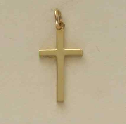 GPC 22x14x2mm PLAIN SOLID CROSS        =