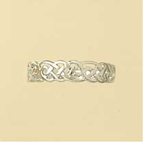 GPC WHITE GOLD CELTIC DESIGN RING