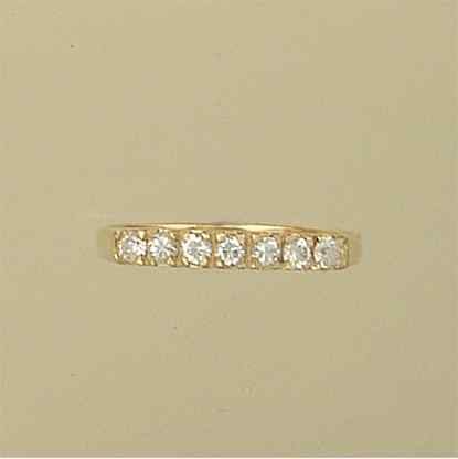 GPC CZ 7 STONE ETERNITY RING