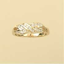 GPC CZ FANCY CHANNEL SET RING          =