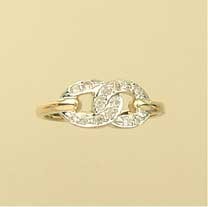 GPC CZ DOUBLE C SHAPE RING             =