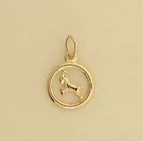 GPC 12mm ARIES ZODIAC PENDANT          =