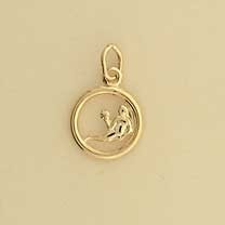 GPC 12mm VIRGO ZODIAC PENDANT          =