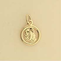 GPC 12mm SCORPIO ZODIAC PENDANT        =