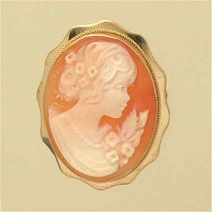 GPC 25mm RAVELLO CAMEO BROOCH/PENDANT