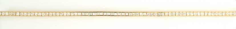 GPC 2mm SQ.CZ SET TENNIS BRACELET